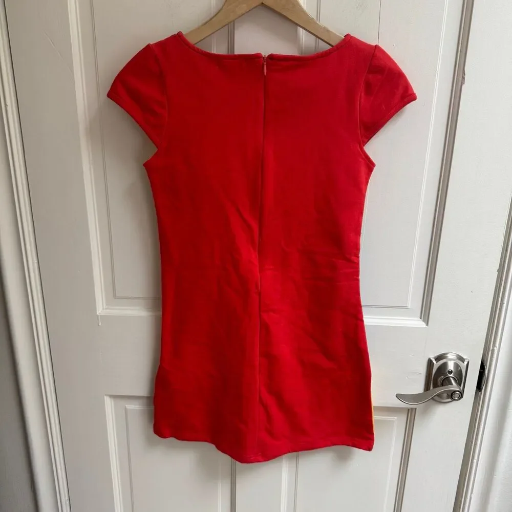 NWT Pumpkin Patch Girls Kaysie Spliced Shift Dress Color Block Mondrian Retro 12